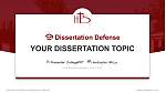 Hood Theological Seminary Graduation Thesis Defense PPT Template