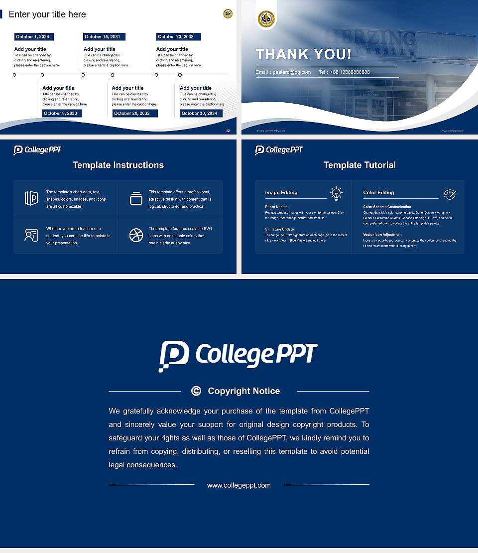 Herzing University-Madison Lecture Sharing and Networking Event PPT Template16:9 ratio PPT effect preview image4