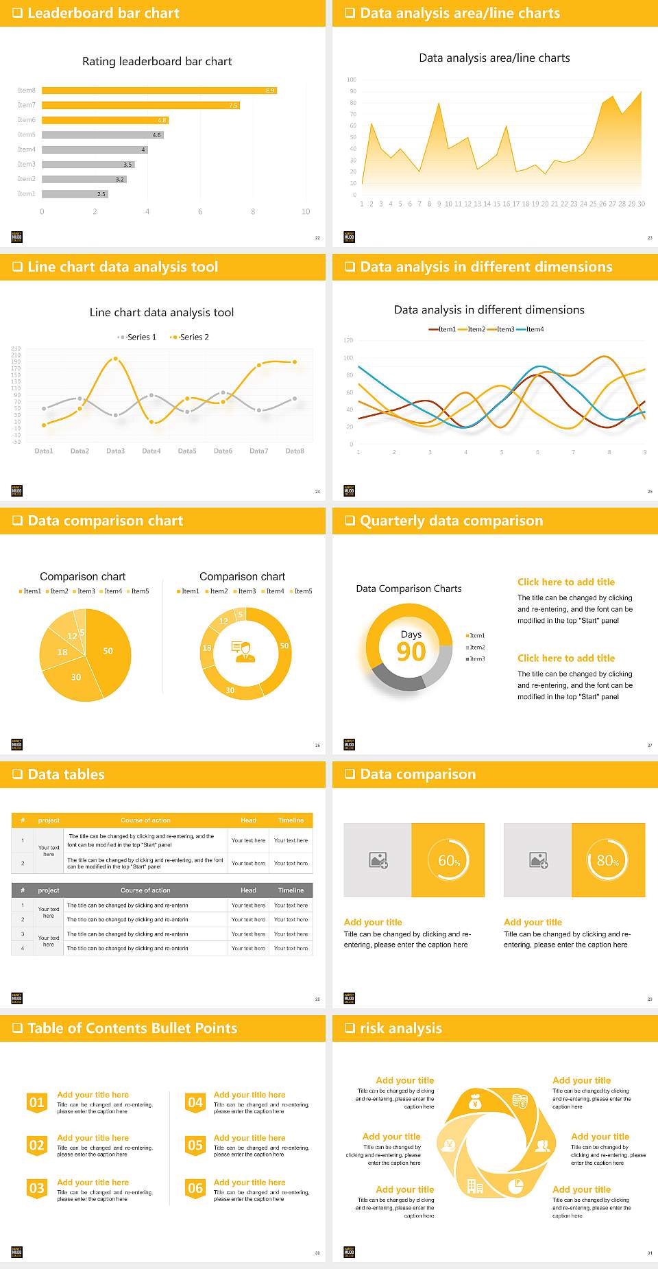 Harvey Mudd College General Purpose PPT Template4:3 ratio PPT effect preview image4