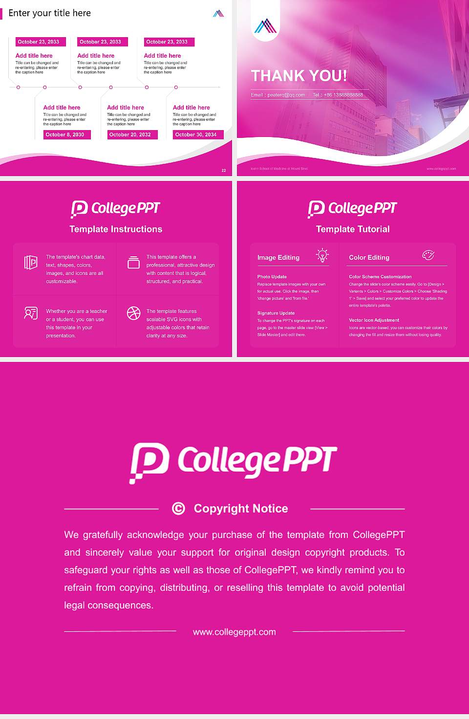 Icahn School of Medicine at Mount Sinai Lecture Sharing and Networking Event PPT Template4:3 ratio PPT effect preview image4