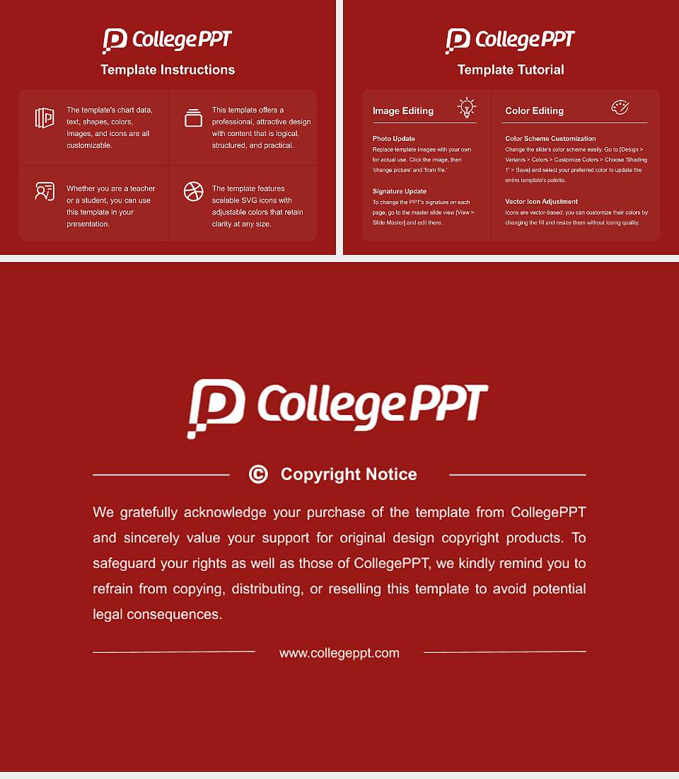 Indiana University-Southeast Academic Presentation/Research Findings Report PPT Template4:3 ratio PPT effect preview image5