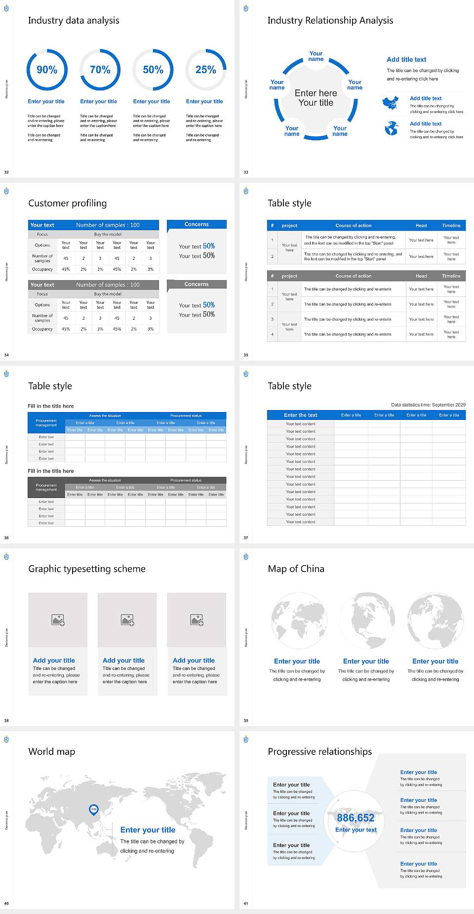 Hilbert College Competition/Entrepreneurship Contest PPT Template4:3 ratio PPT effect preview image5