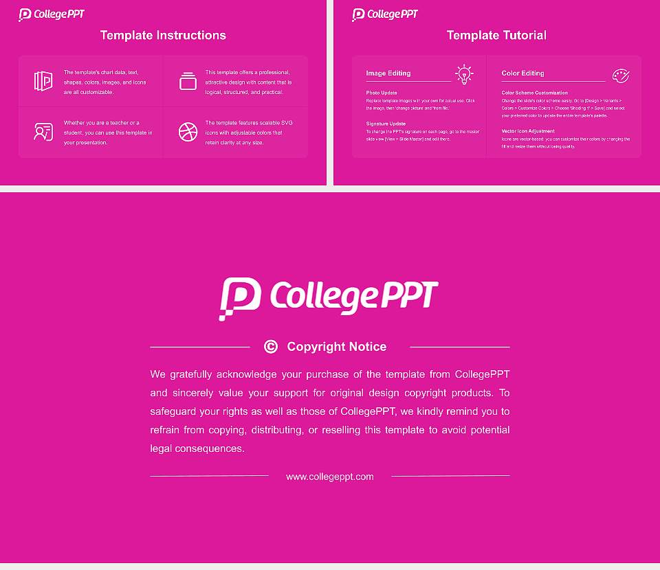 Icahn School of Medicine at Mount Sinai Course/Courseware Creation PPT Template16:9 ratio PPT effect preview image5