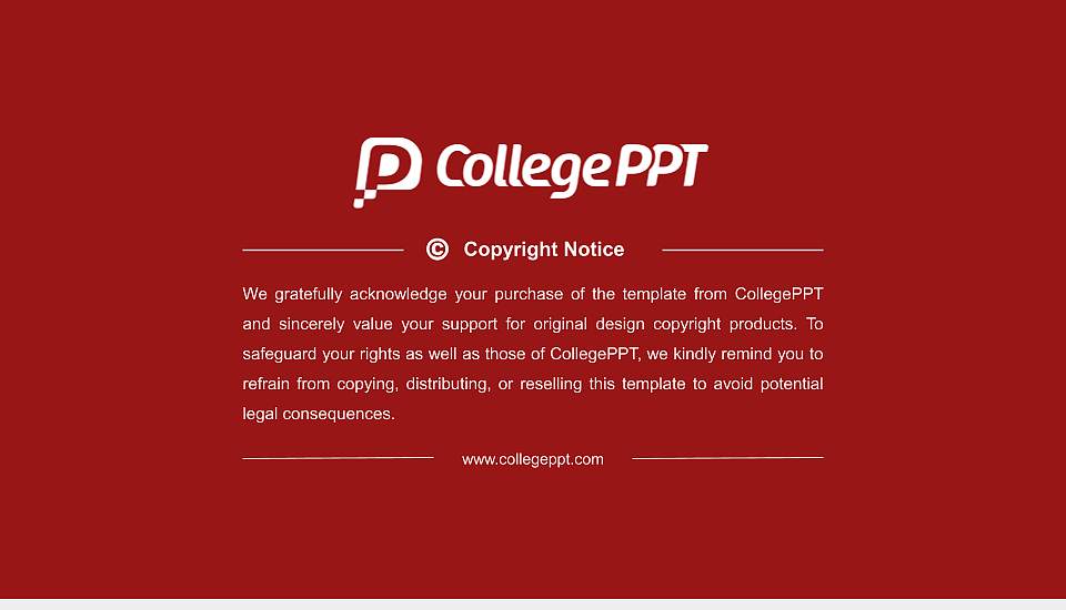 Huntingdon College General Purpose PPT Template16:9 ratio PPT effect preview image6