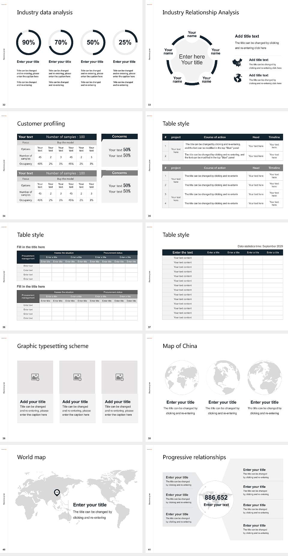 Indiana Institute of Technology Competition/Entrepreneurship Contest PPT Template4:3 ratio PPT effect preview image5