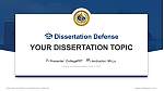Herzing University-Kenosha学位論文弁論PPTテンプレート