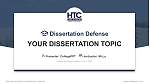Hebrew Theological College Graduation Thesis Defense PPT Template