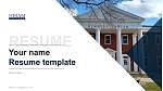Hiram College Resume PPT Template