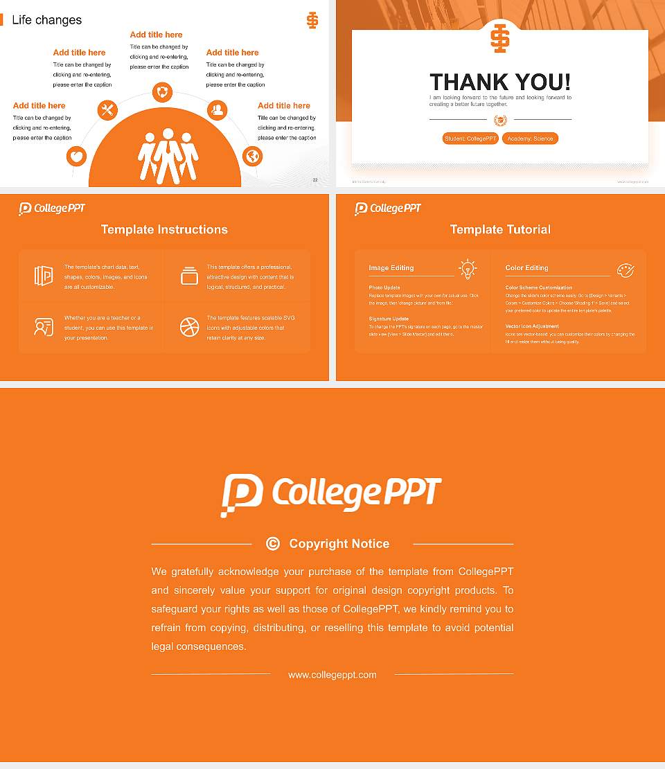 Idaho State University National Scholarship Defense PPT Template16:9 ratio PPT effect preview image4