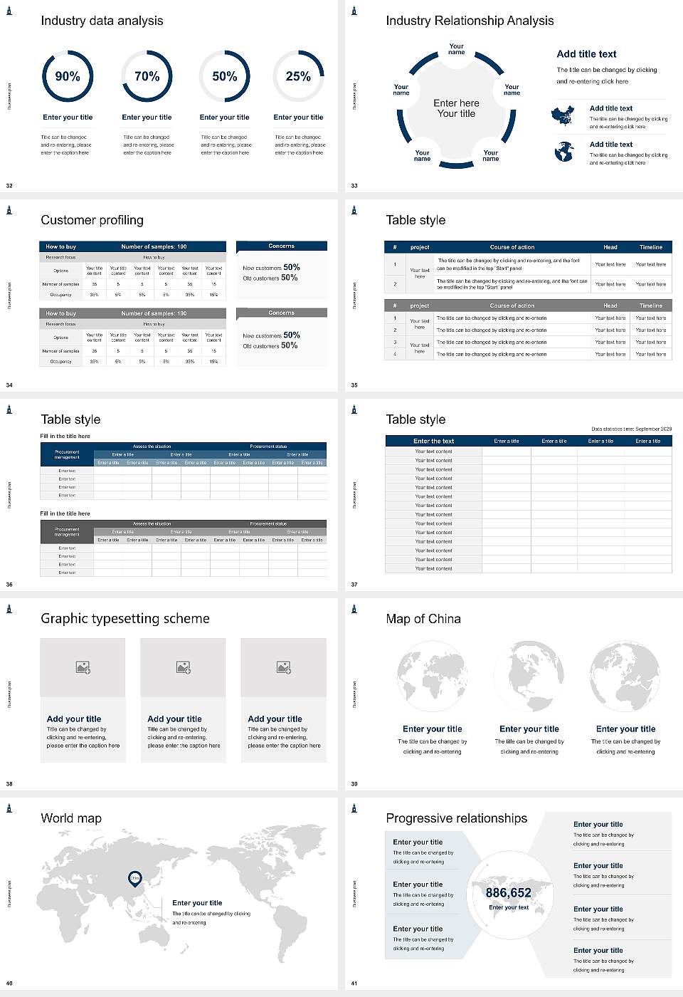Howard University Competition/Entrepreneurship Contest PPT Template16:9 ratio PPT effect preview image5