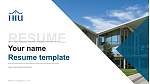 Hope International University Resume Templat PPT