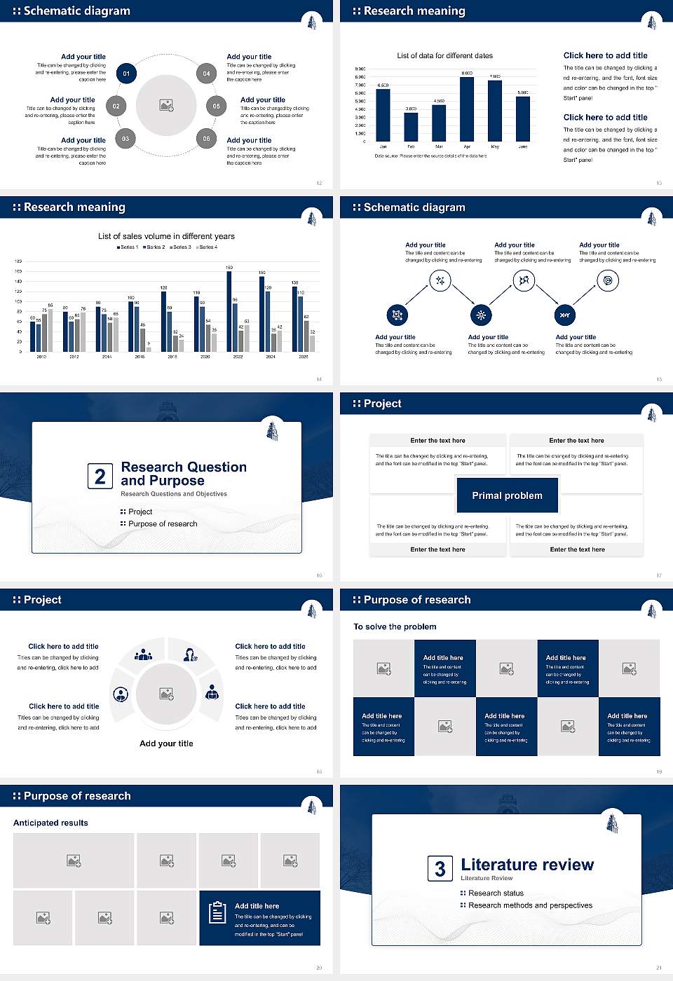 Hillsdale College Graduation Thesis Defense PPT Template16:9 ratio PPT effect preview image3