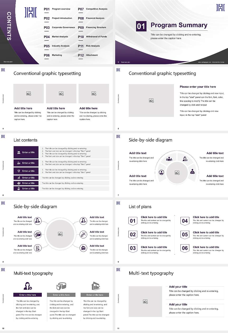 Houghton University Competition/Entrepreneurship Contest PPT Template16:9 ratio PPT effect preview image2