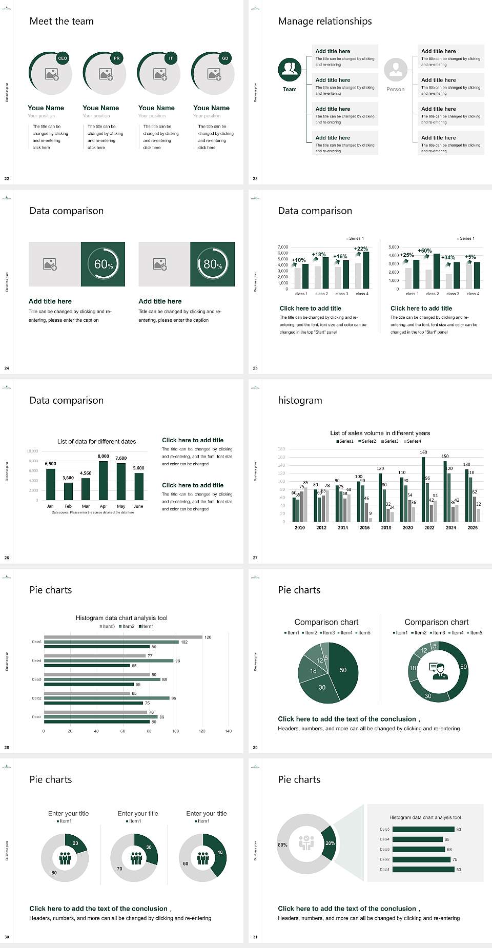 Huntington University Competition/Entrepreneurship Contest PPT Template4:3 ratio PPT effect preview image4