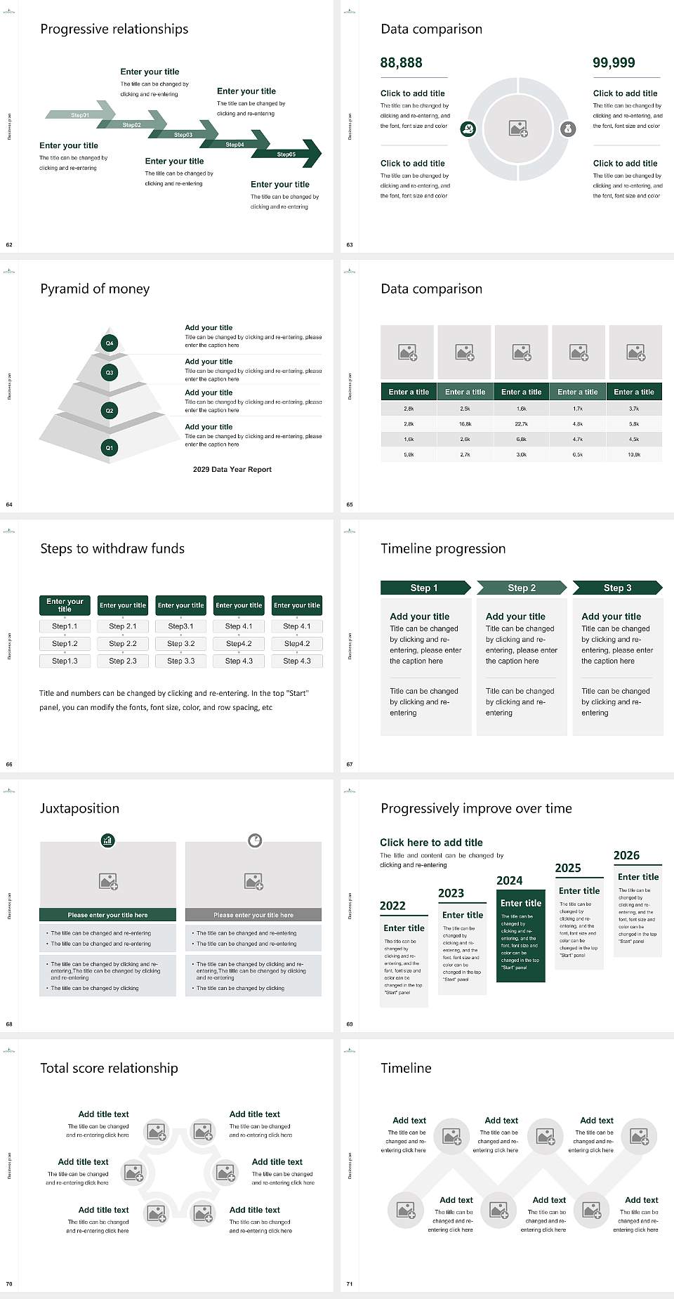 Huntington University Competition/Entrepreneurship Contest PPT Template4:3 ratio PPT effect preview image8