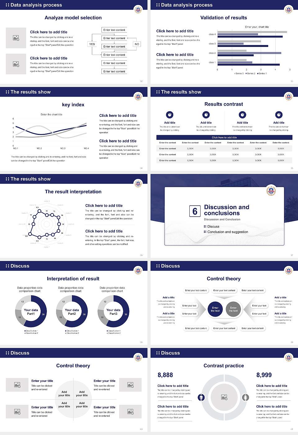Washington University of Science and Technology Graduation Thesis Defense PPT Template16:9 ratio PPT effect preview image5