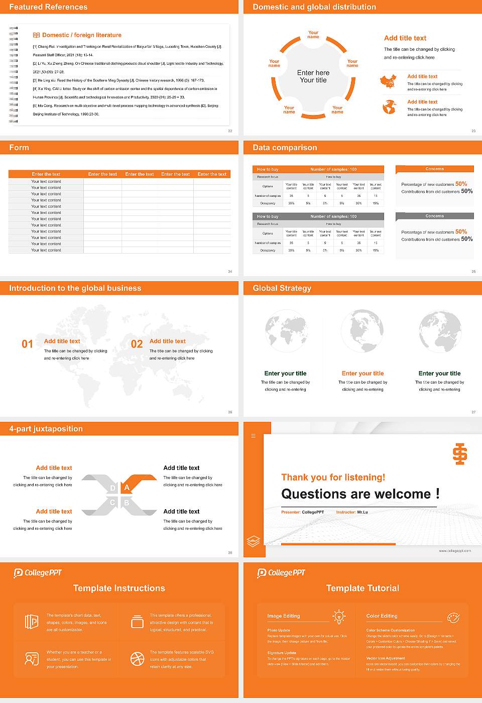 Idaho State University Thesis Proposal/Graduation Defense PPT Template16:9 ratio PPT effect preview image4