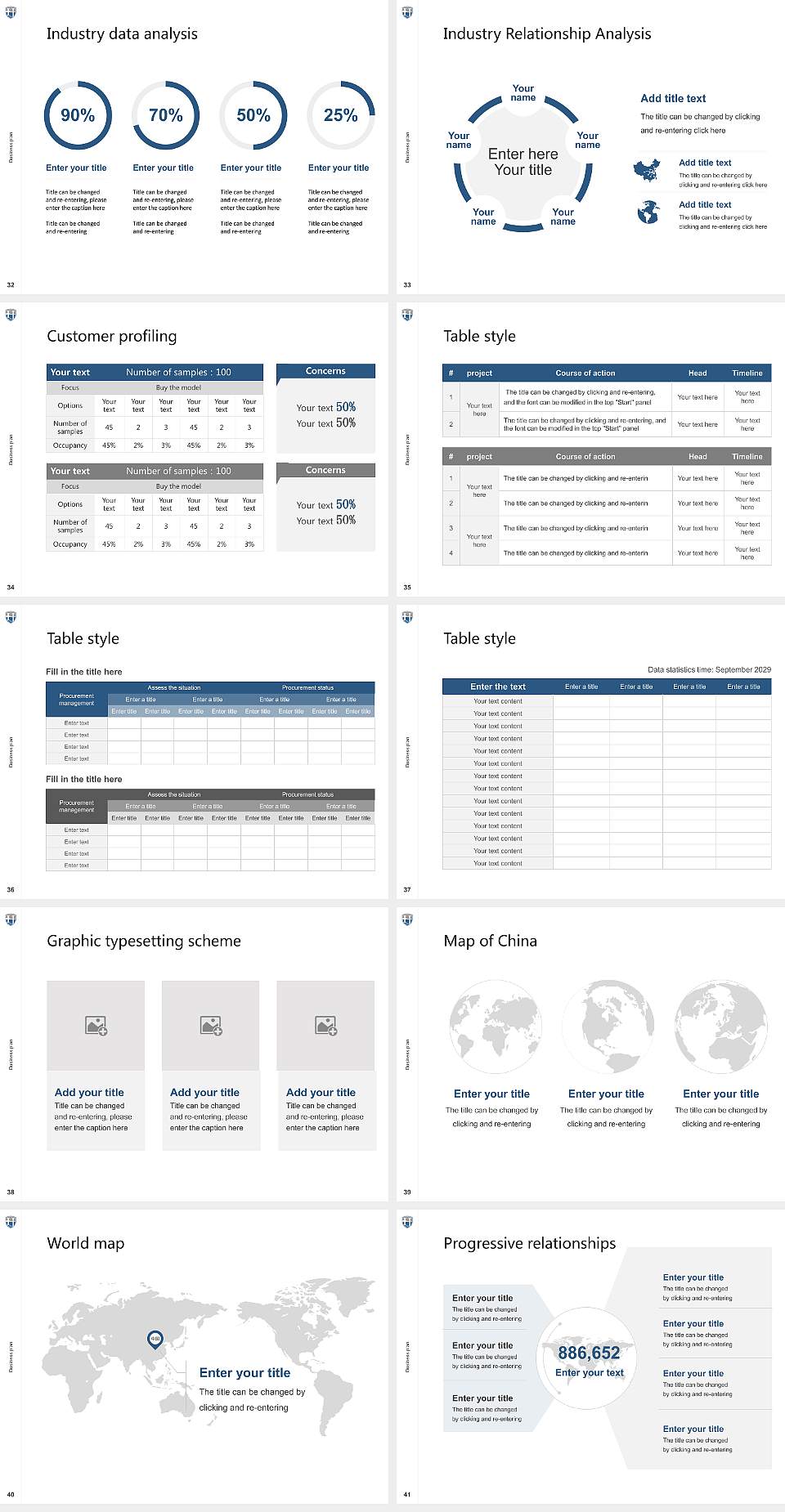 Hood College Competition/Entrepreneurship Contest PPT Template4:3 ratio PPT effect preview image5