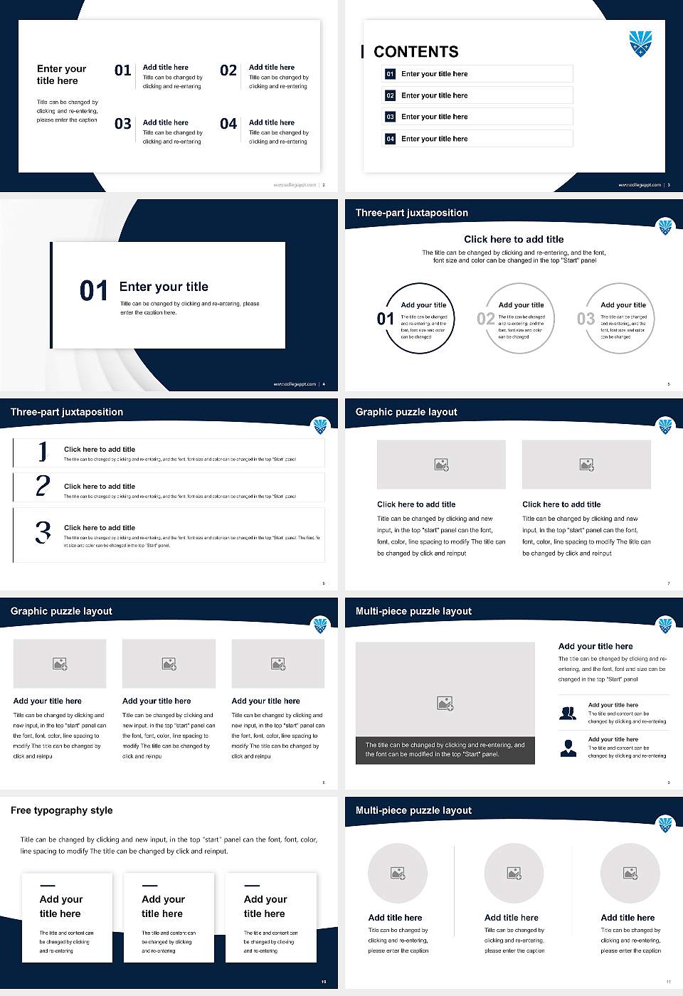 Holy Family University Newtown Site Academic Presentation/Research Findings Report PPT Template16:9 ratio PPT effect preview image2