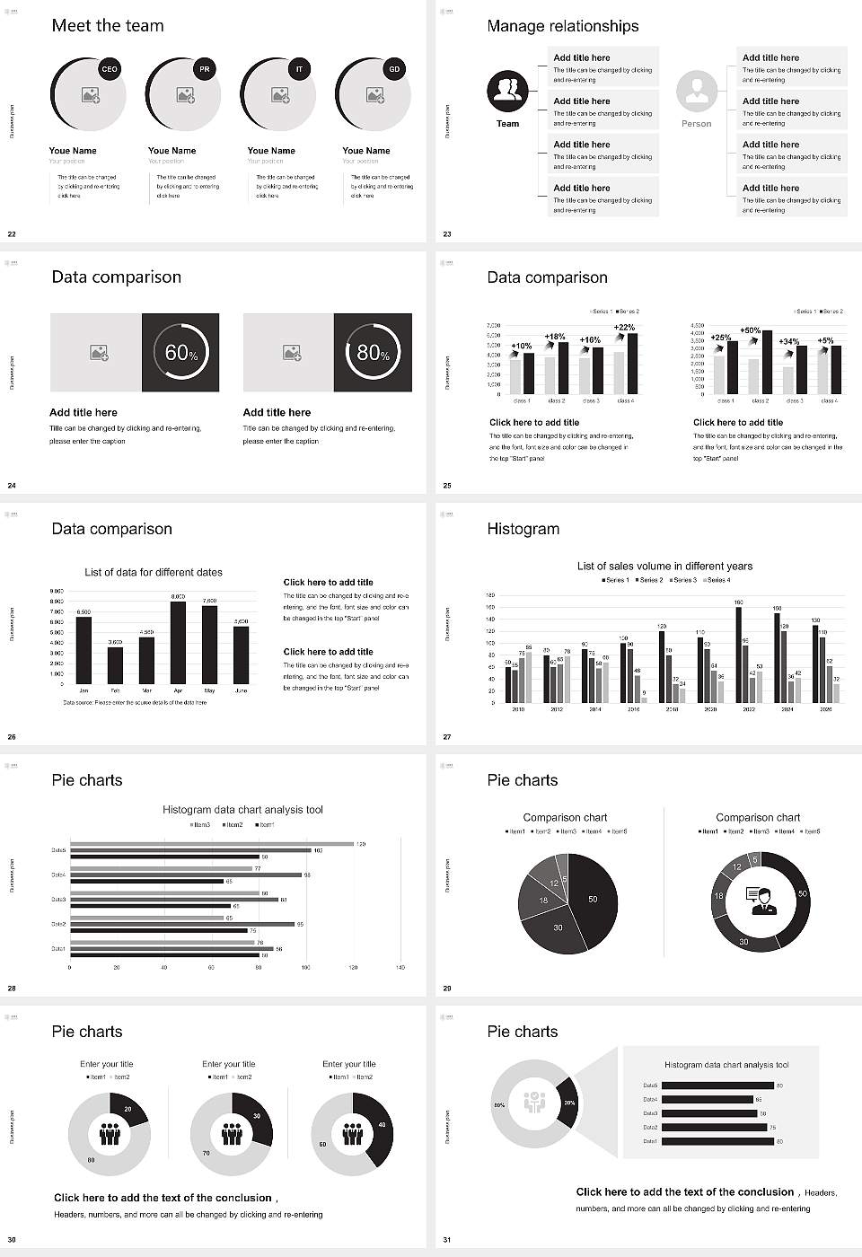 Hult International Business School Competition/Entrepreneurship Contest PPT Template16:9 ratio PPT effect preview image4