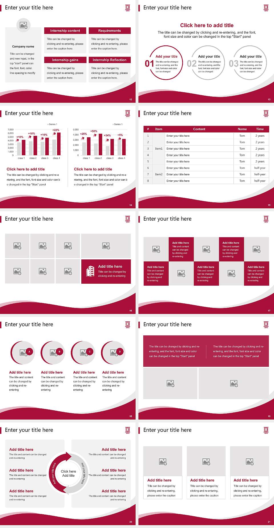 Henderson State University Lecture Sharing and Networking Event PPT Template4:3 ratio PPT effect preview image3