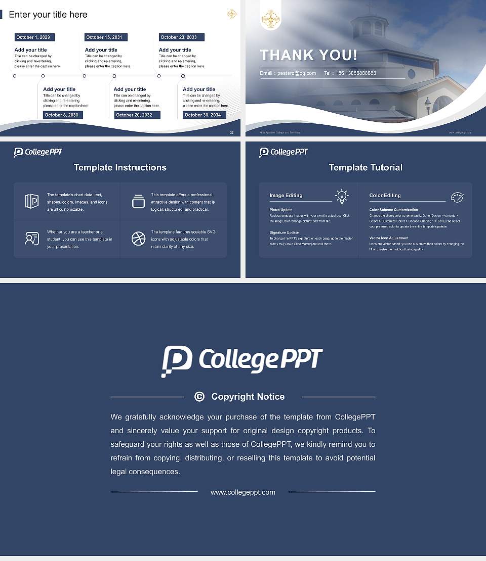 Holy Apostles College and Seminary Lecture Sharing and Networking Event PPT Template16:9 ratio PPT effect preview image4
