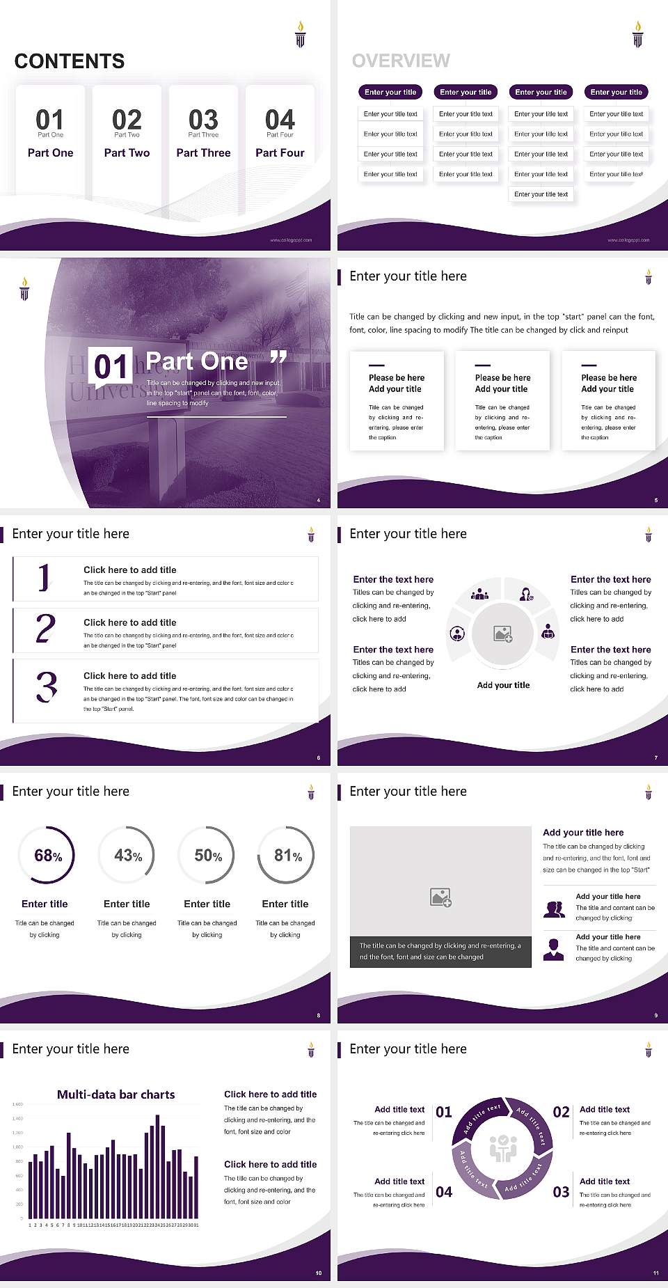 Humphreys University-Stockton and Modesto Campuses Lecture Sharing and Networking Event PPT Template4:3 ratio PPT effect preview image2