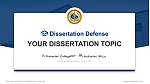 Herzing University-Orlando Graduation Thesis Defense PPT Template