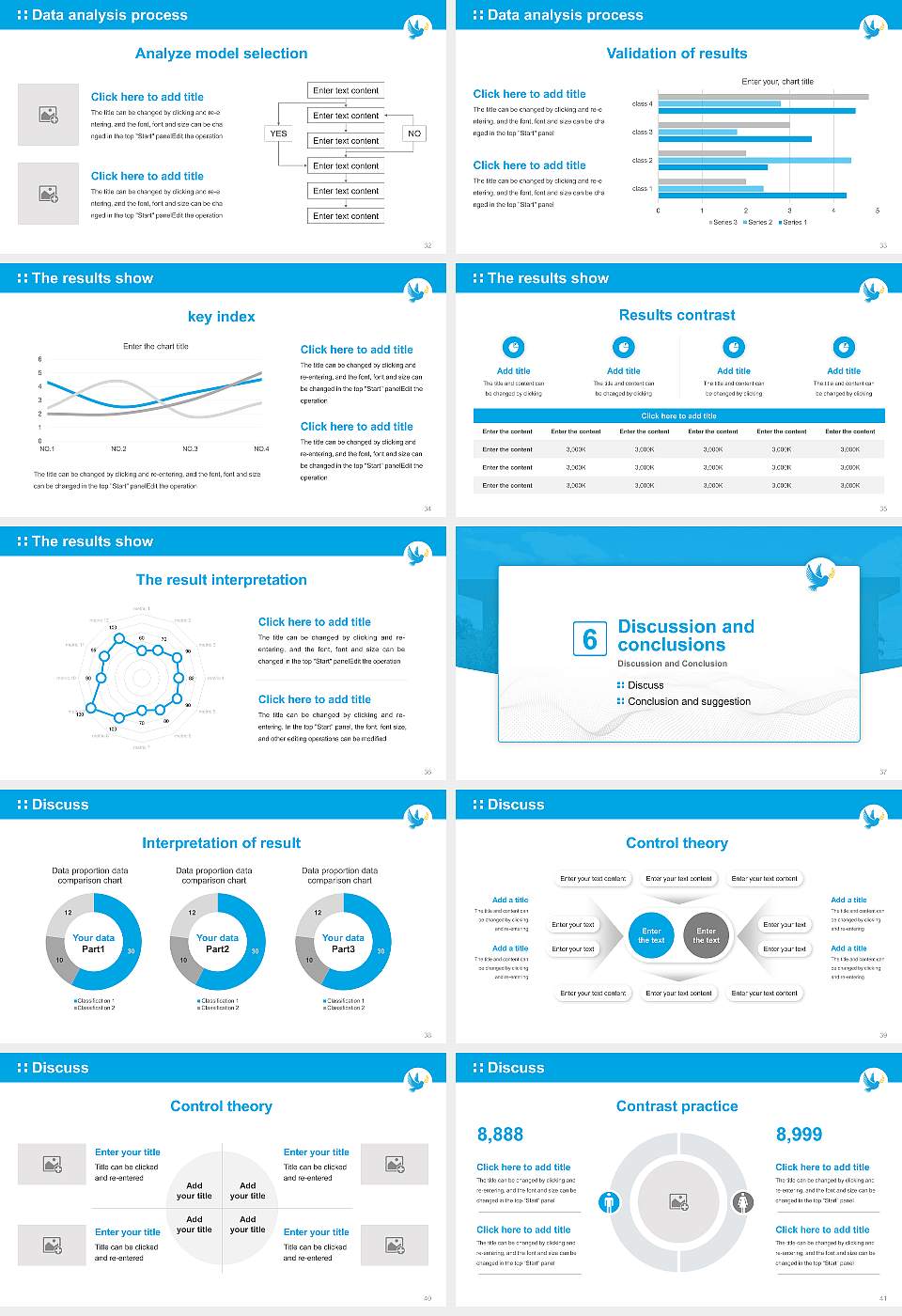 Hope College of Arts and Sciences Graduation Thesis Defense PPT Template16:9 ratio PPT effect preview image5