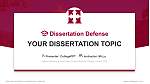 Hellenic College-Holy Cross Greek Orthodox School of Theology Graduation Thesis Defense PPT Template