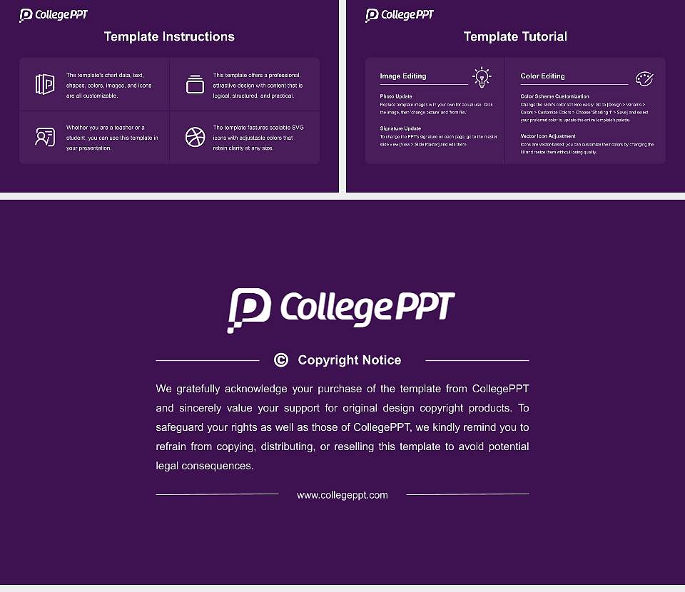 Humphreys University-Stockton and Modesto Campuses Academic Presentation/Research Findings Report PPT Template16:9 ratio PPT effect preview image5