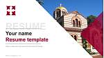 Hellenic College-Holy Cross Greek Orthodox School of Theology Resume PPT Template