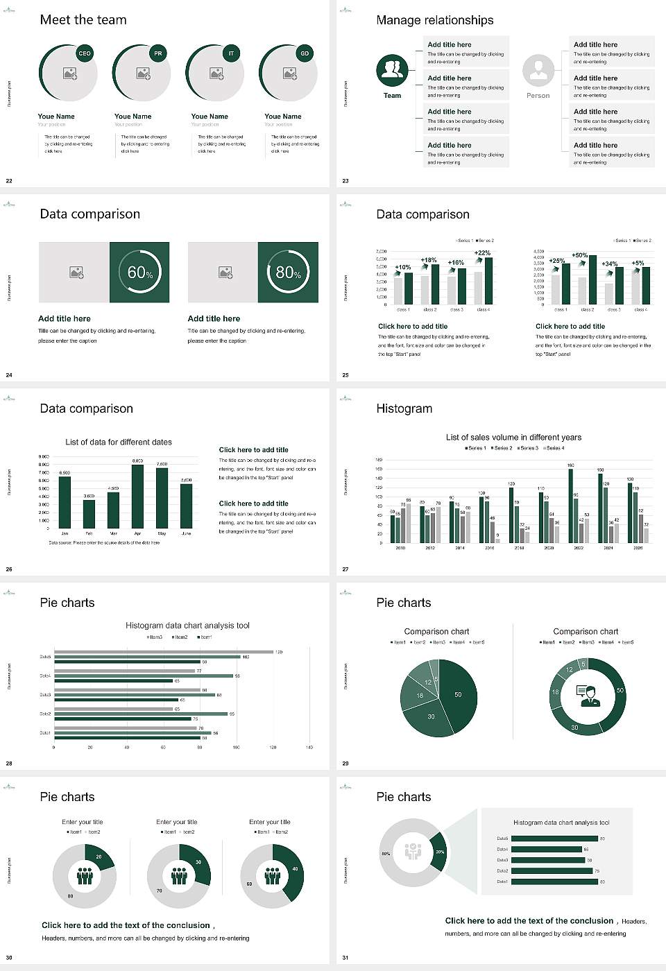 Huntington University Competition/Entrepreneurship Contest PPT Template16:9 ratio PPT effect preview image4