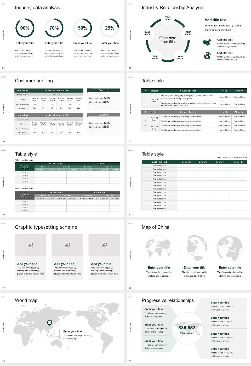 Huntington University Competition/Entrepreneurship Contest PPT Template16:9 ratio PPT effect preview image5