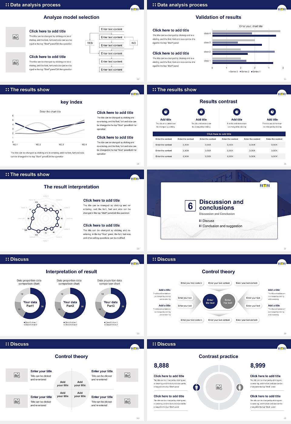 High Tech High Graduate School of Education Graduation Thesis Defense PPT Template16:9 ratio PPT effect preview image5