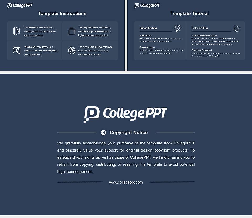 Hebrew Theological College Course/Courseware Creation PPT Template16:9 ratio PPT effect preview image5