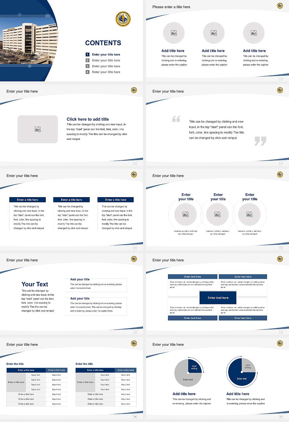Herzing University-Minneapolis Course/Courseware Creation PPT Template16:9 ratio PPT effect preview image2