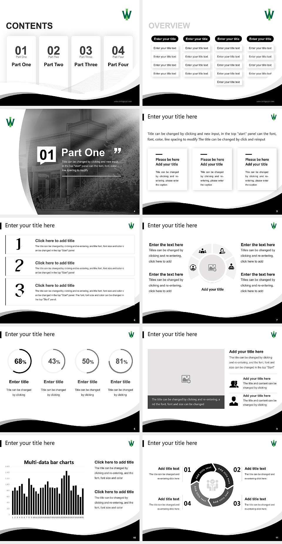 Illinois Wesleyan University Lecture Sharing and Networking Event PPT Template4:3 ratio PPT effect preview image2