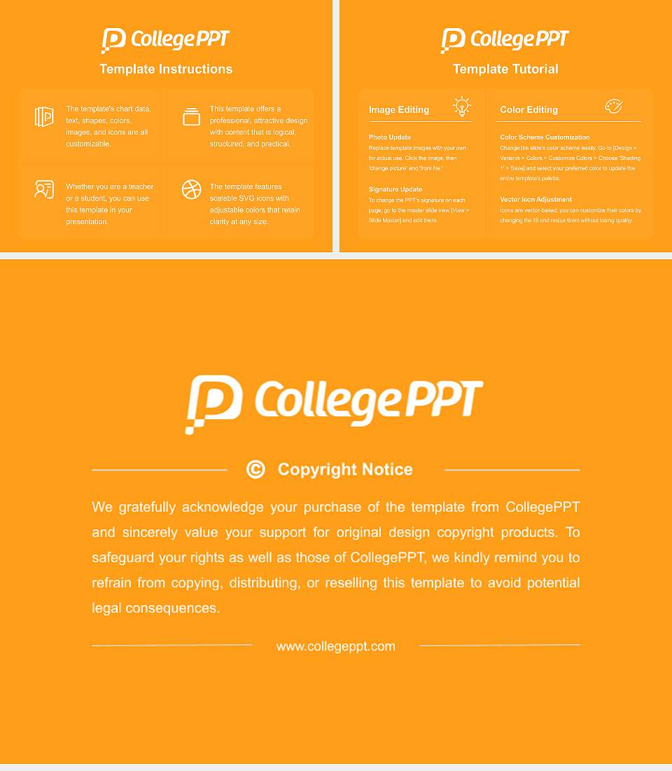 Idaho College of Osteopathic Medicine Course/Courseware Creation PPT Template4:3 ratio PPT effect preview image5