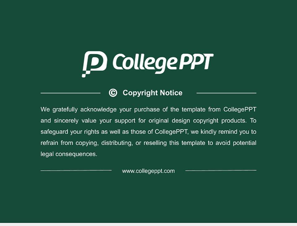 Huntington University Thesis Proposal/Graduation Defense PPT Template4:3 ratio PPT effect preview image5