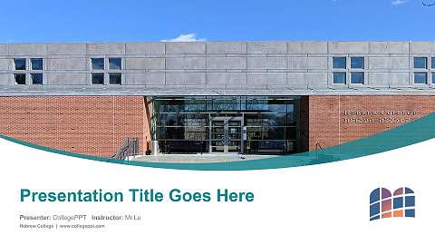 Hebrew College Course/Courseware Creation PPT Template