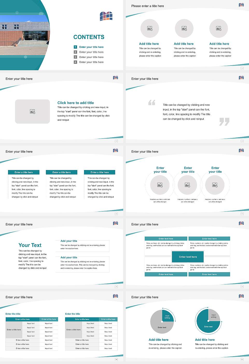 Hebrew College Course/Courseware Creation PPT Template16:9 ratio PPT effect preview image2