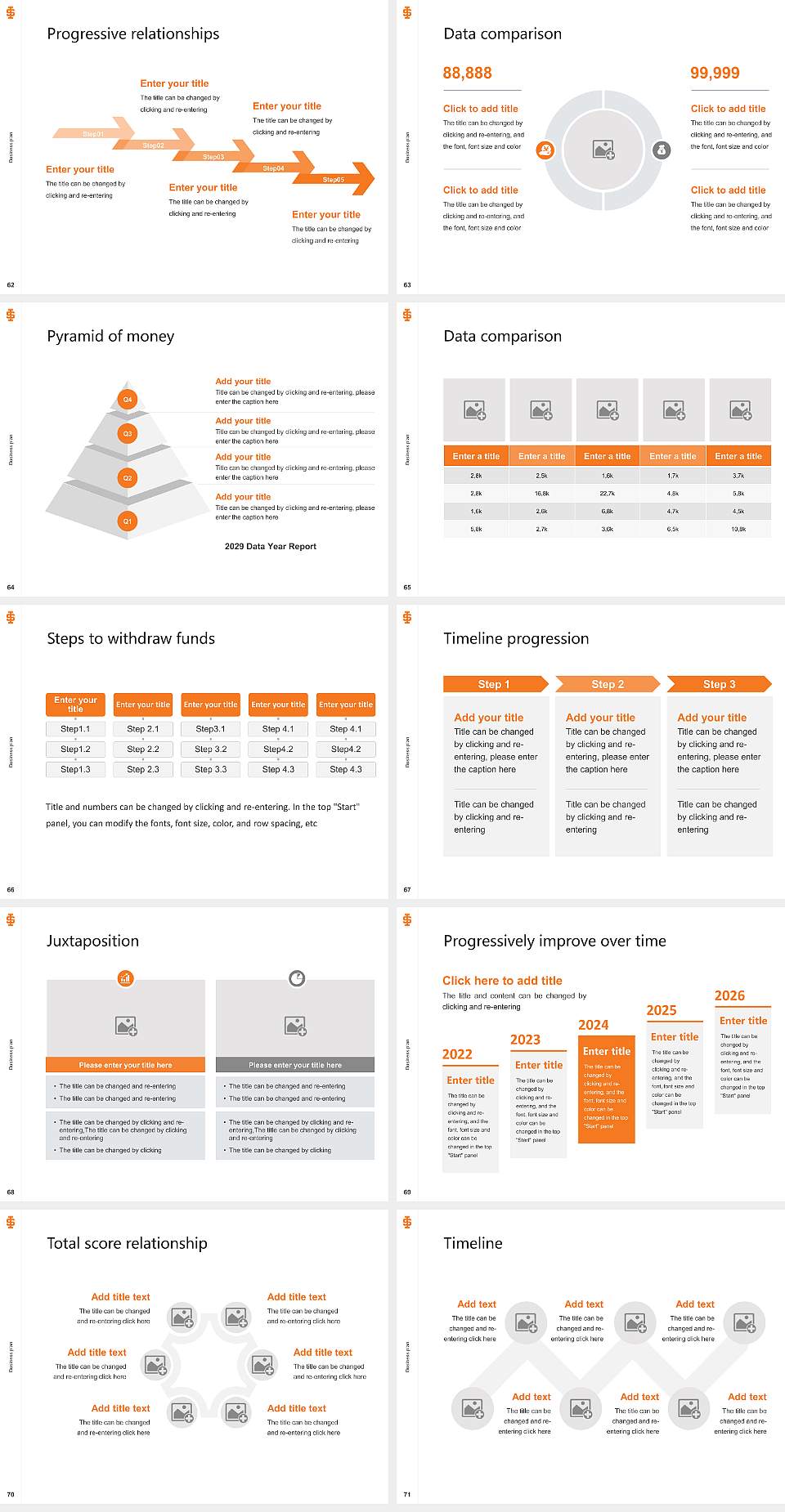 Idaho State University Competition/Entrepreneurship Contest PPT Template4:3 ratio PPT effect preview image8