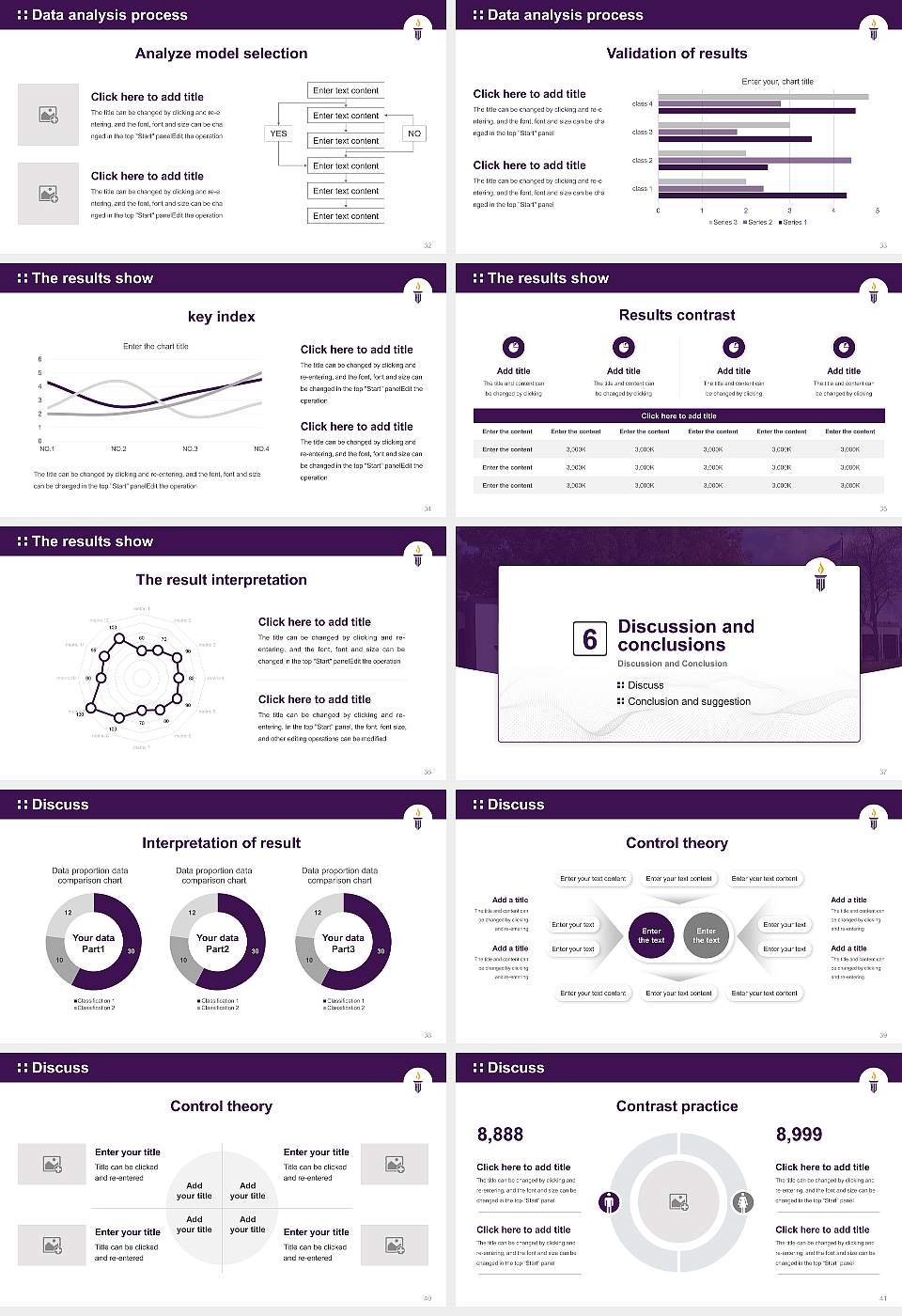Humphreys University-Stockton and Modesto Campuses Graduation Thesis Defense PPT Template16:9 ratio PPT effect preview image5