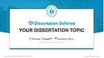 Illinois College of Optometry Graduation Thesis Defense PPT Template