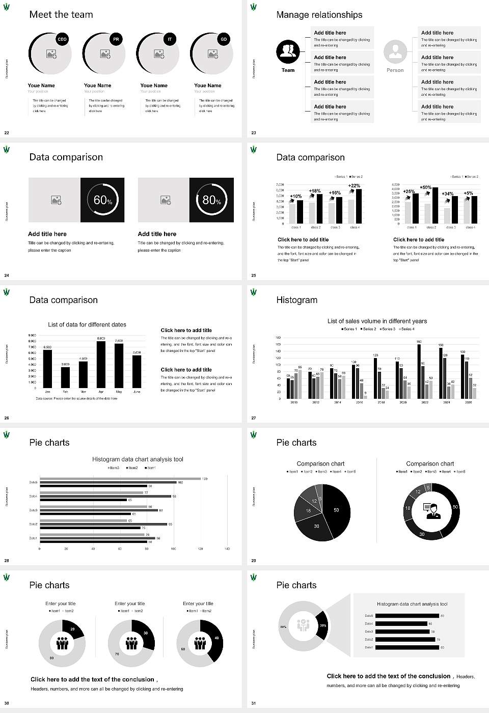 Illinois Wesleyan University Competition/Entrepreneurship Contest PPT Template16:9 ratio PPT effect preview image4