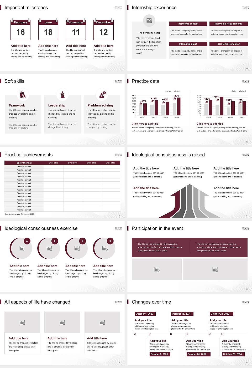 Holy Cross College National Scholarship Defense PPT Template16:9 ratio PPT effect preview image3