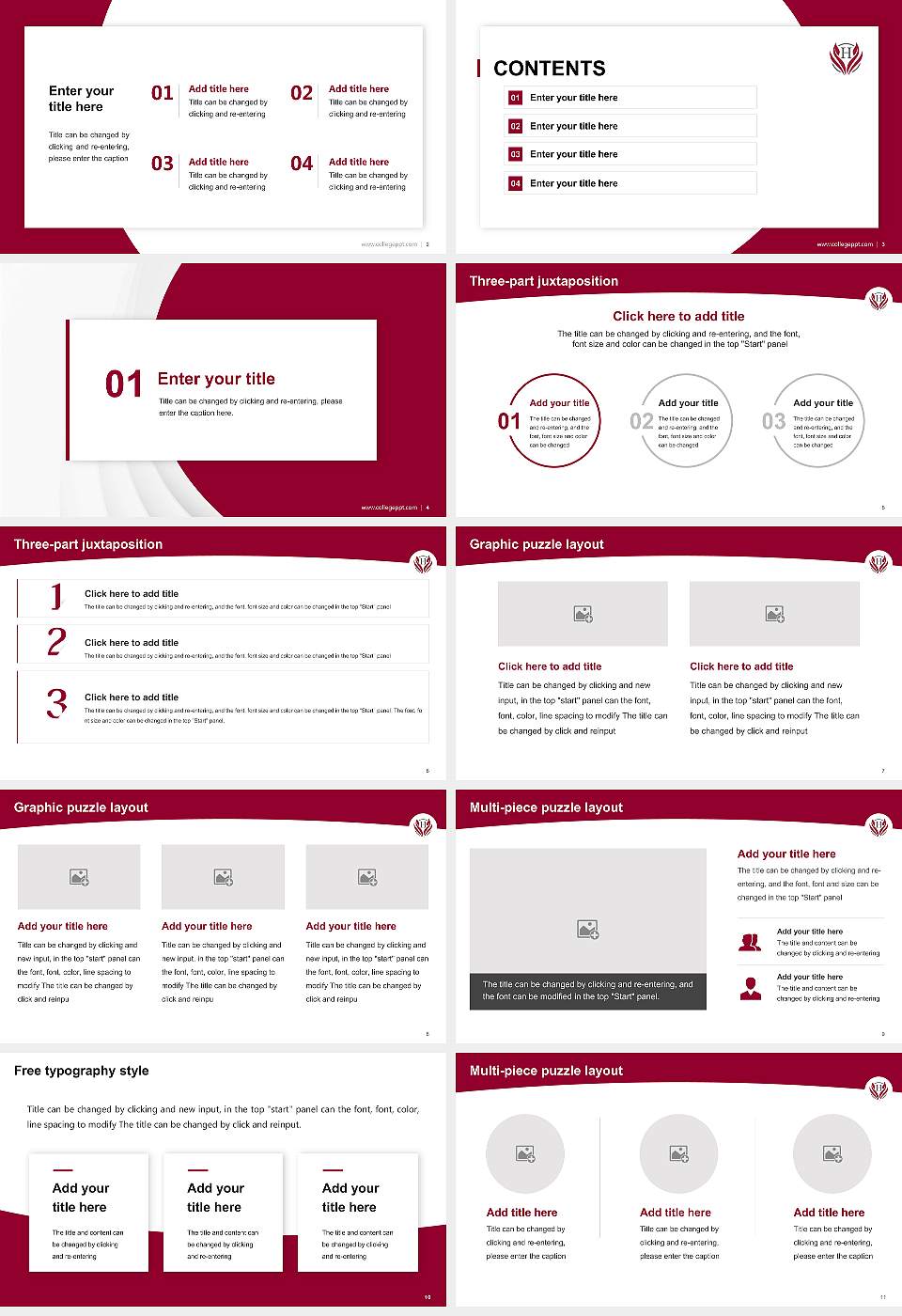 Huntington University of Health Sciences Academic Presentation/Research Findings Report PPT Template16:9 ratio PPT effect preview image2