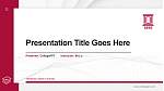 Henderson State University Thesis Proposal/Graduation Defense PPT Template