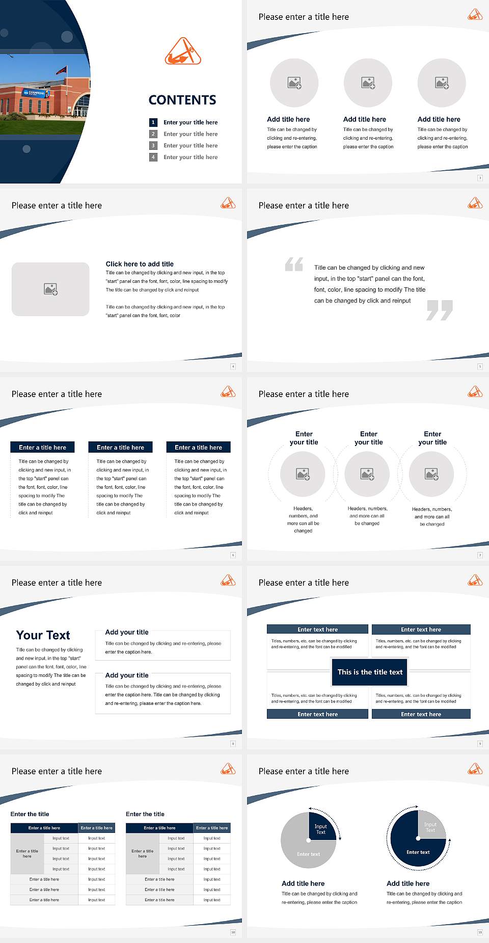 Hope College Course/Courseware Creation PPT Template4:3 ratio PPT effect preview image2